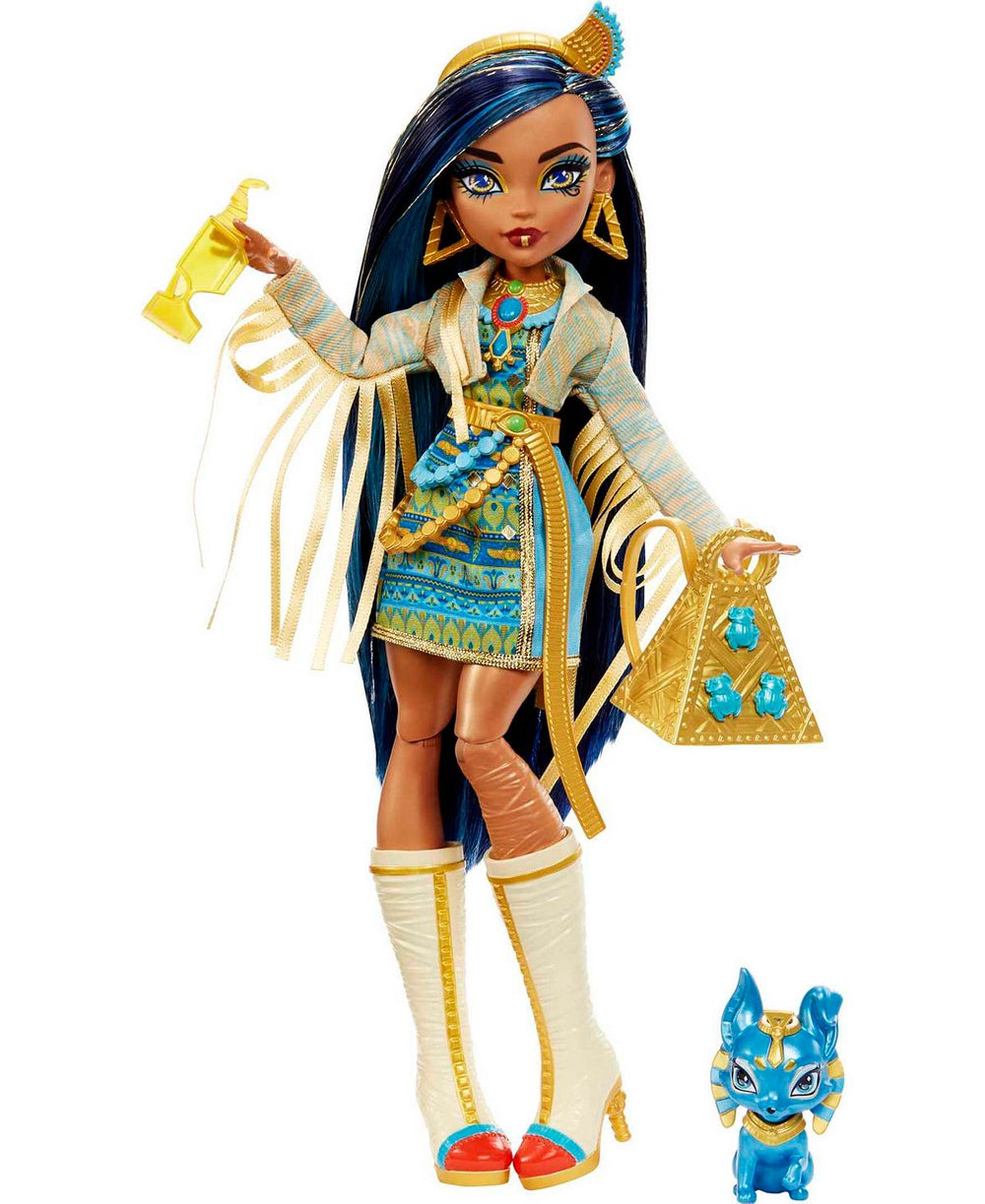 Monster High Fashion Doll - Cleo de Nile with Royal Accessories