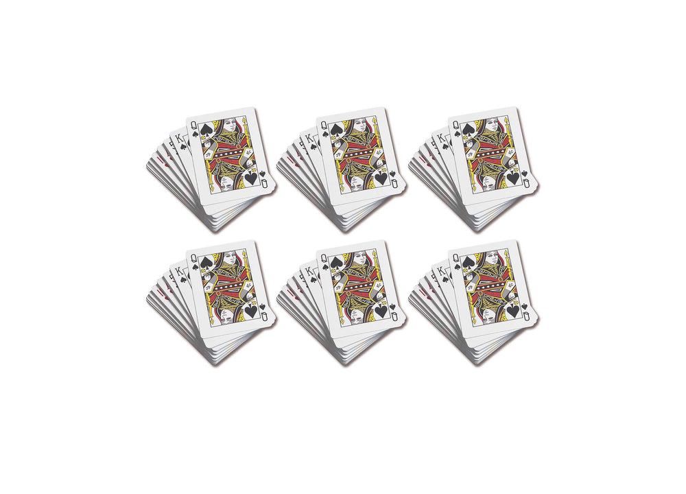 Learning Advantage Character-Themed Standard Playing Cards, Set of 6