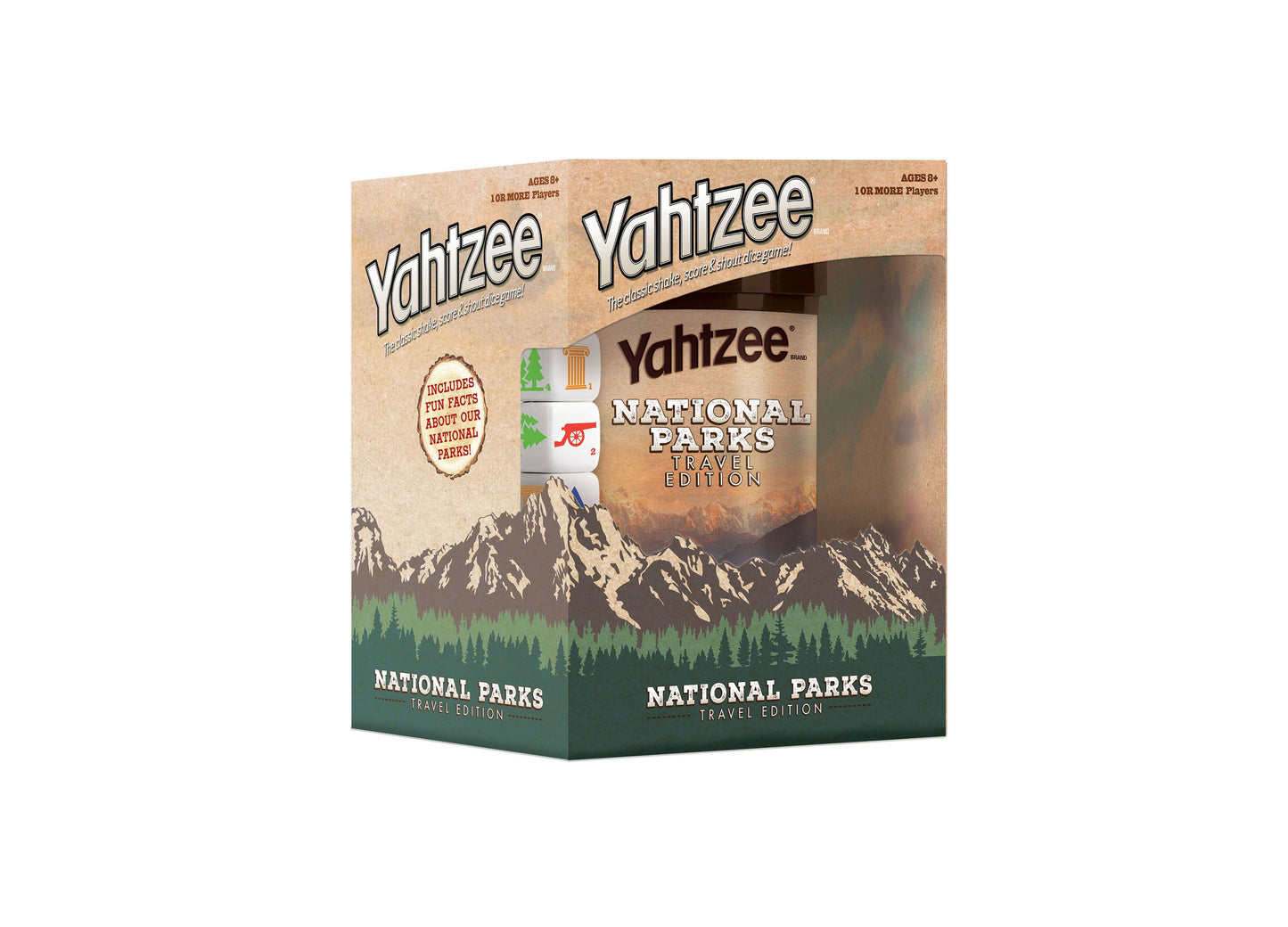 USAopoly YAHTZEE®: National Parks Travel Edition Dice Game