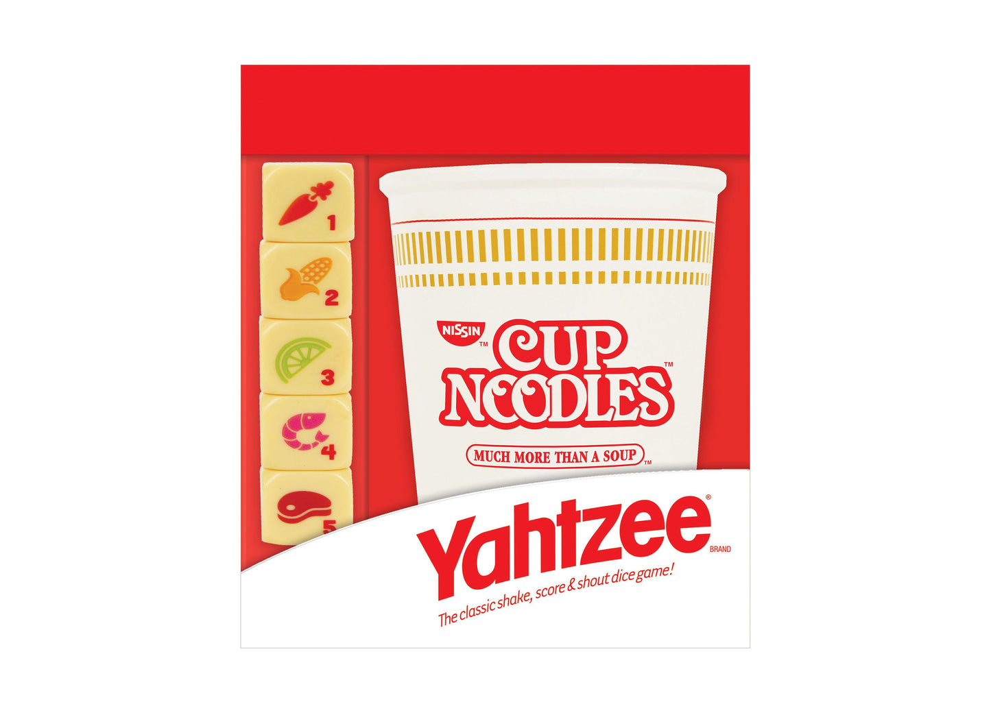 Nissin Cup Noodles Yahtzee Dice Game by USAopoly