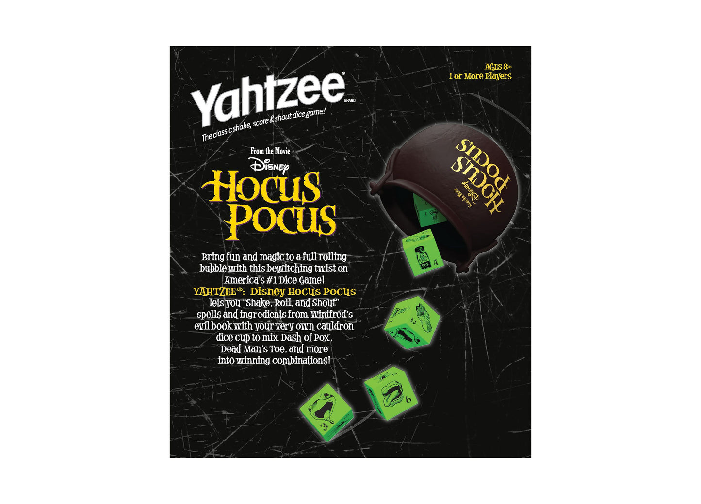 Disney Hocus Pocus YAHTZEE® Board Game