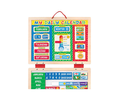 Melissa & Doug My First Daily Magnetic Calendar - Educational Toy for Kids