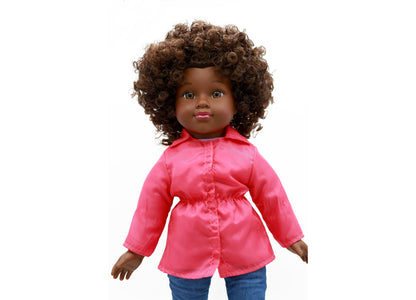 Positively Perfect 18-inch Doll - Kennedy with Styling Hairbrush