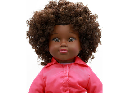 Positively Perfect 18-inch Doll - Kennedy with Styling Hairbrush