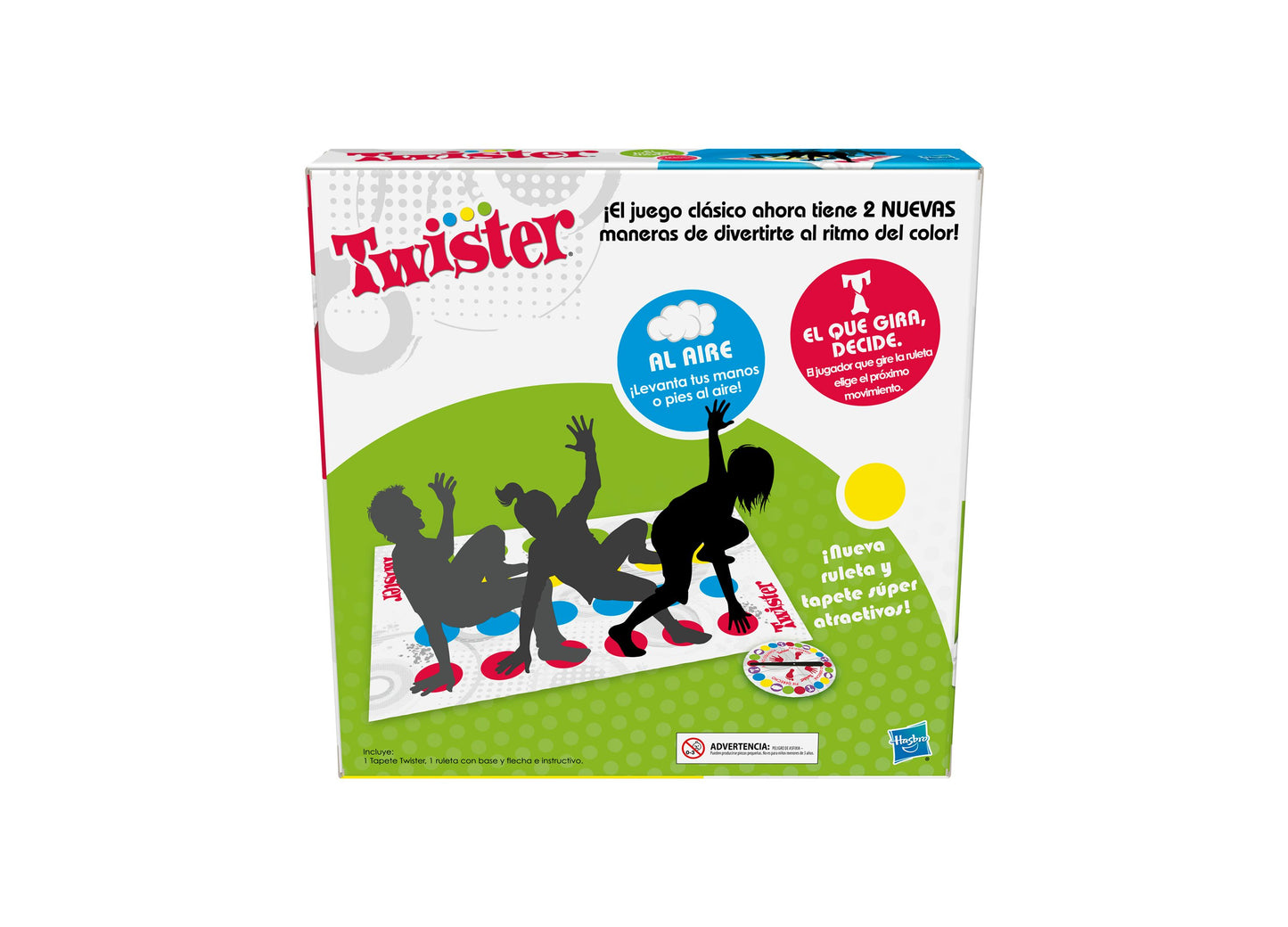 Twister Game Classic Family Fun Activity with Spinner's Choice and Air Moves