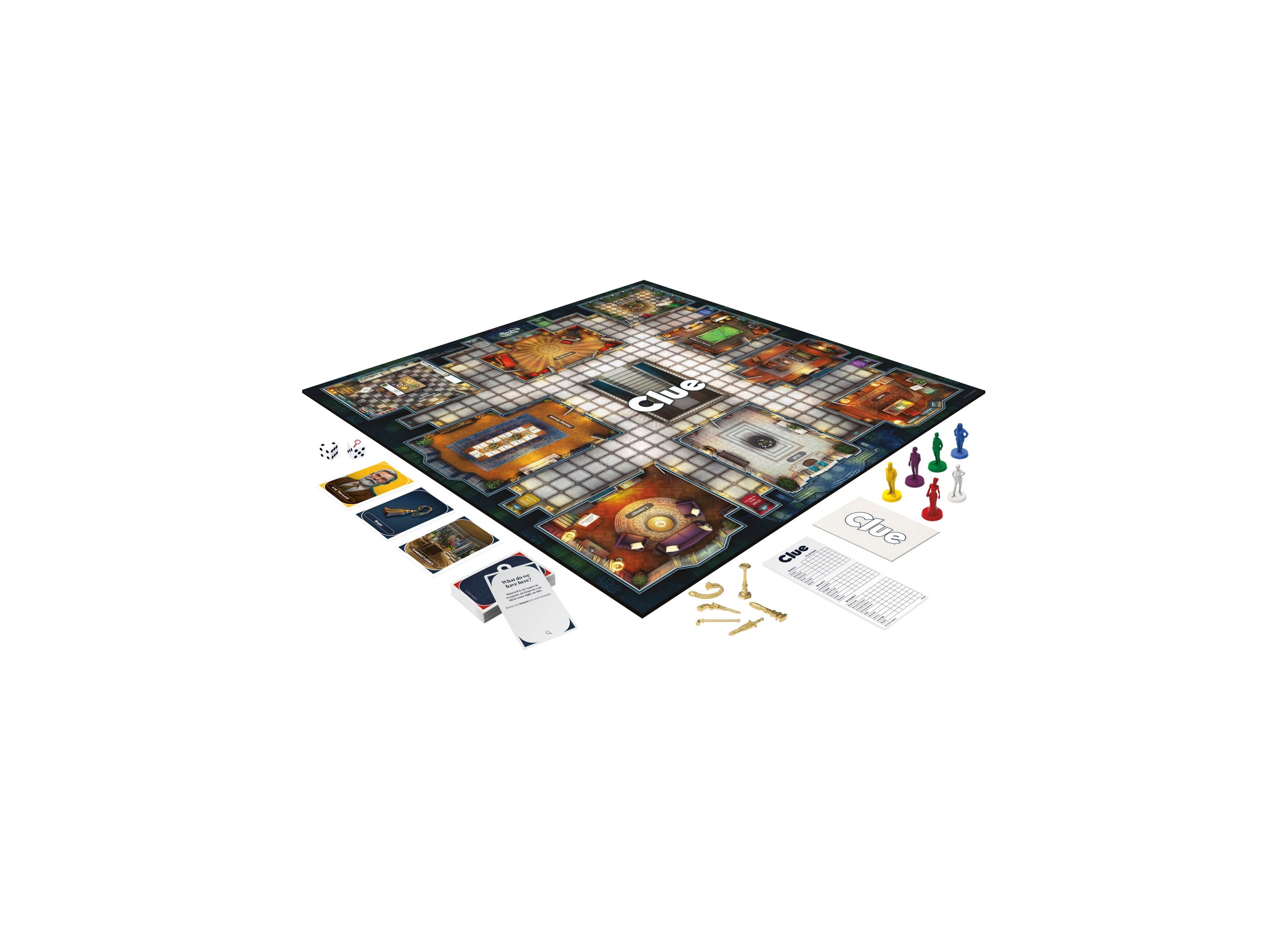 Clue Luxury Edition Board Game with Gold Plated Tokens Toys R Us