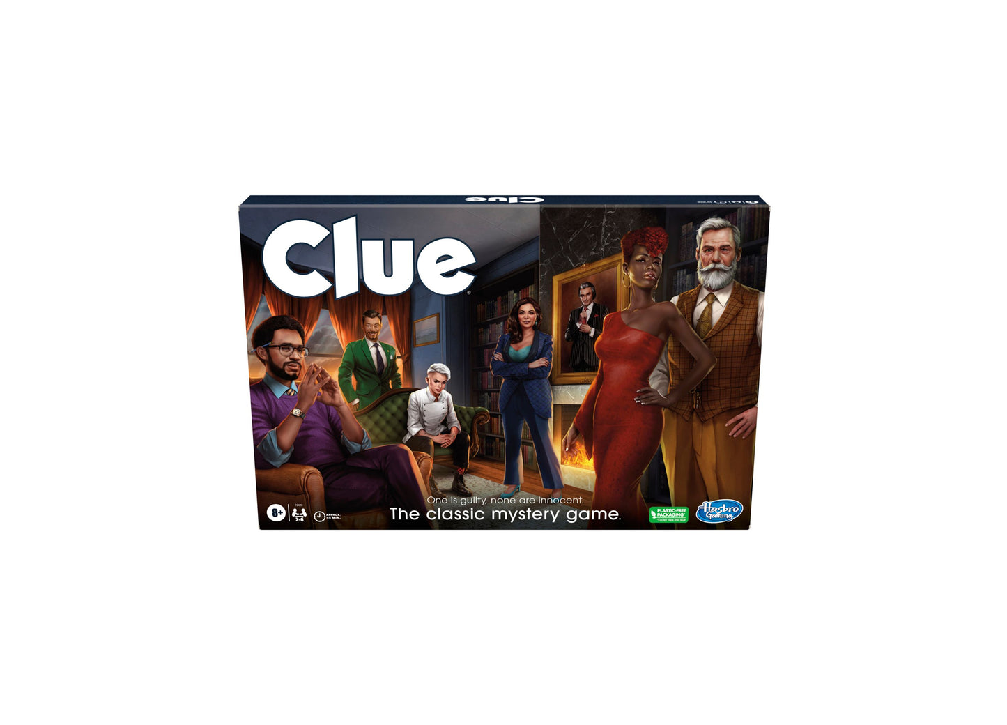 Clue Luxury Edition Board Game with Gold-Plated Tokens