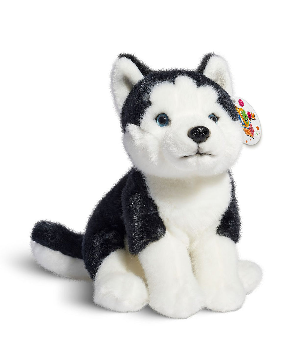 Geoffrey's Toy Box 11.5 inch Siberian Husky Plush Puppy - Exclusive for Macy's