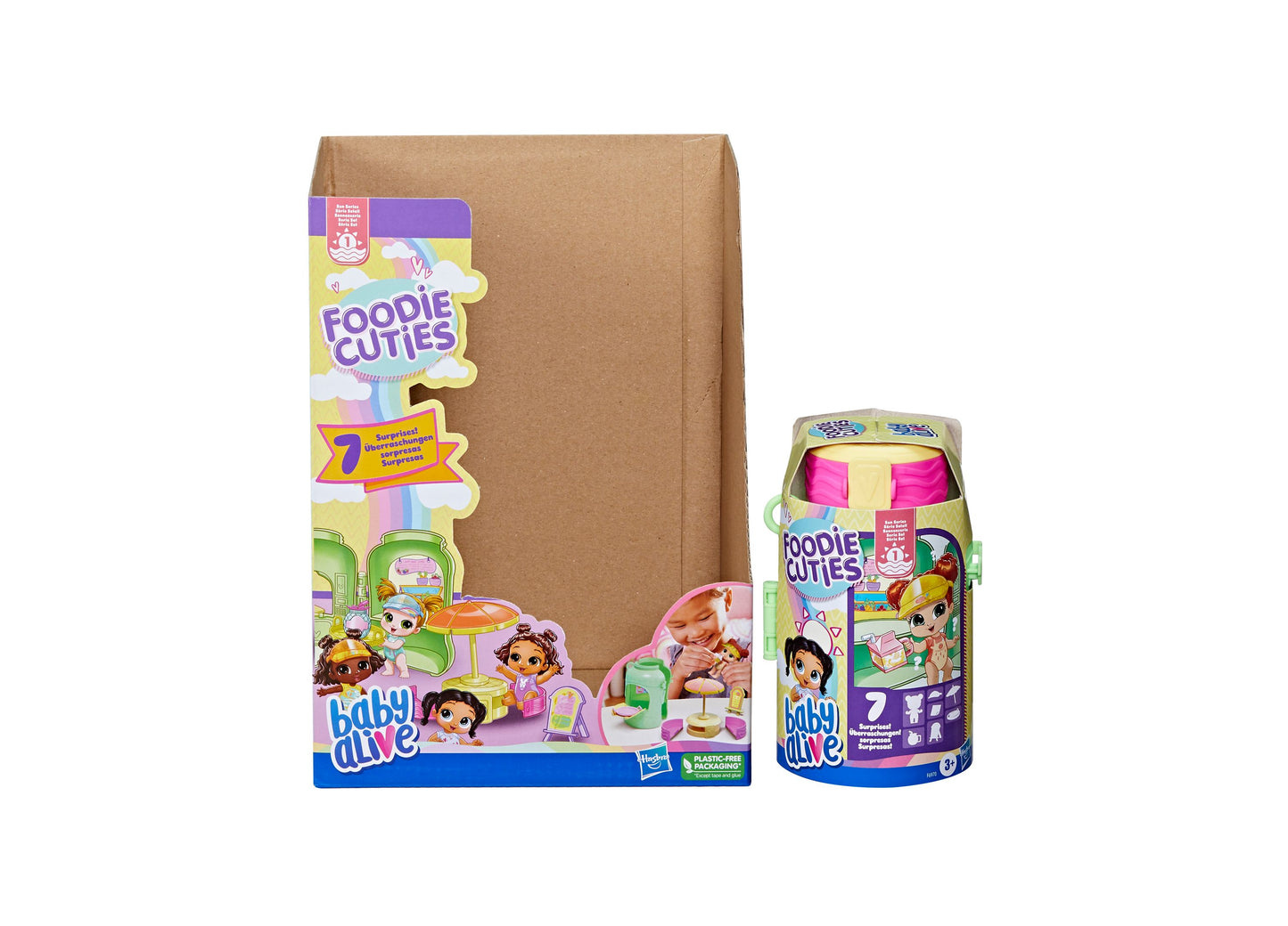 Baby Alive Foodie Cuties Surprise Dolls and Accessories Set