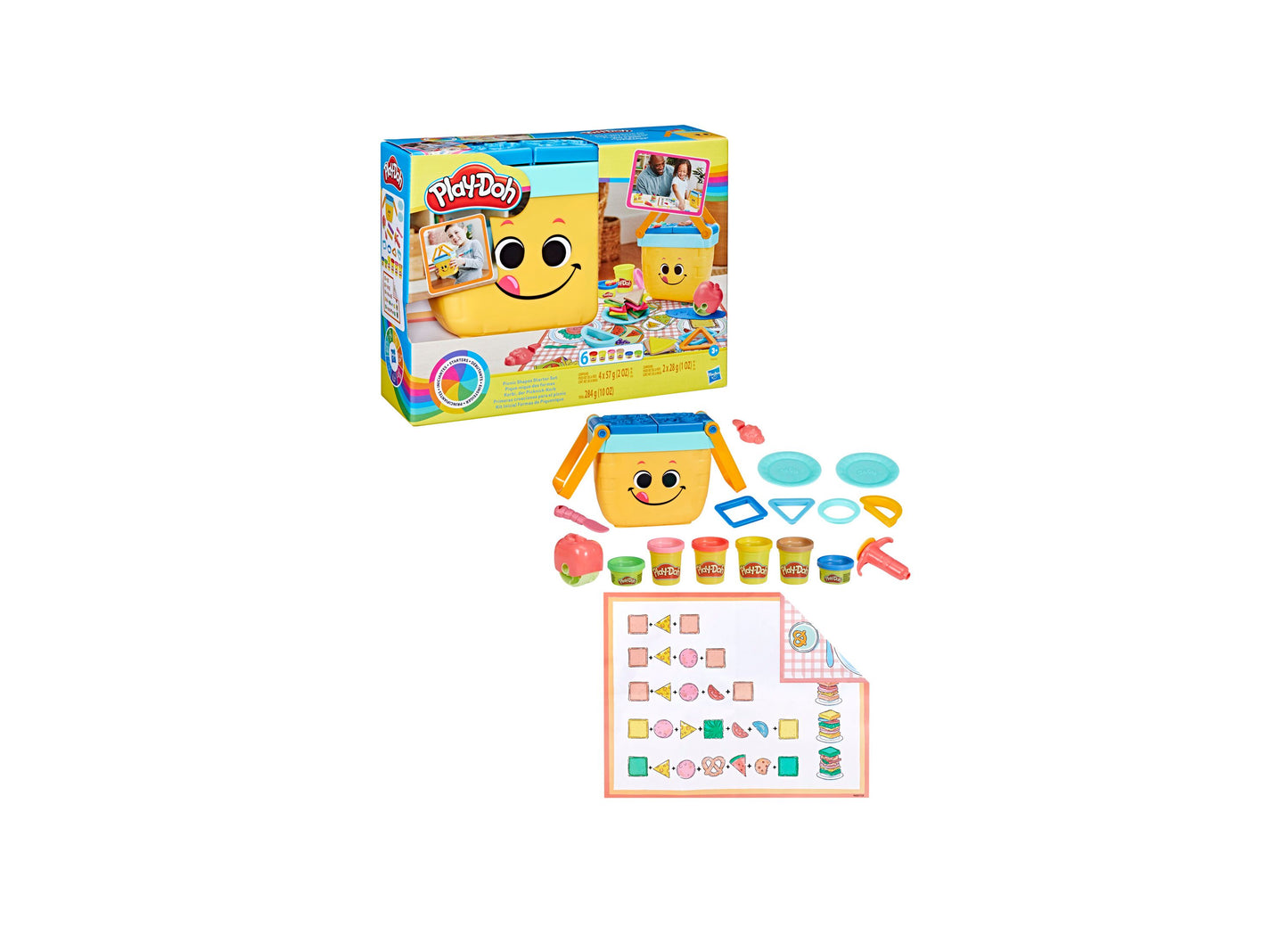 Play-Doh Picnic Shapes Starter Set - Creative Sculpting Fun