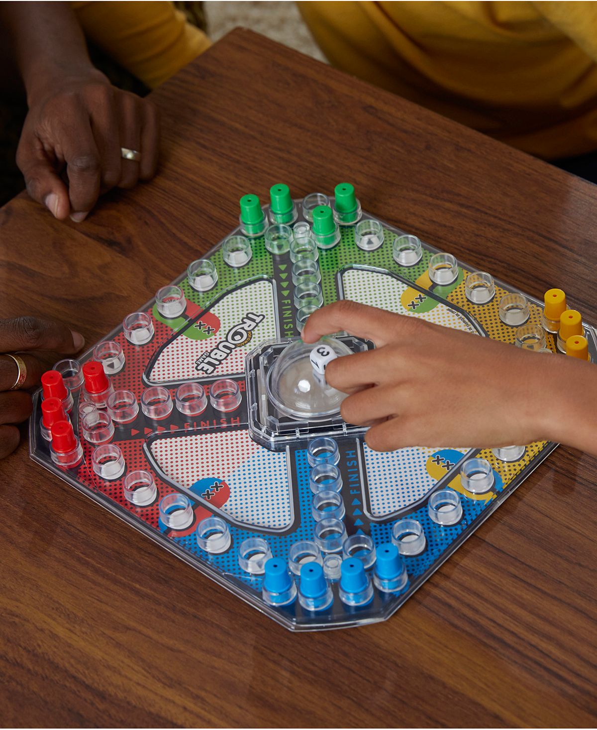 Hasbro Trouble Game with Pop-O-Matic Bubble and Power Up Spaces