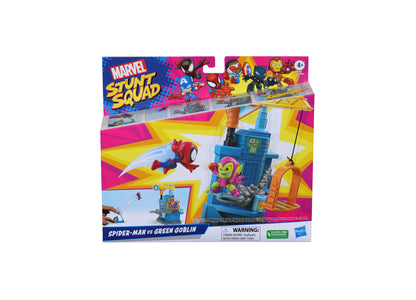 CLOSEOUT! Marvel Stunt Squad Crane Smash Play set