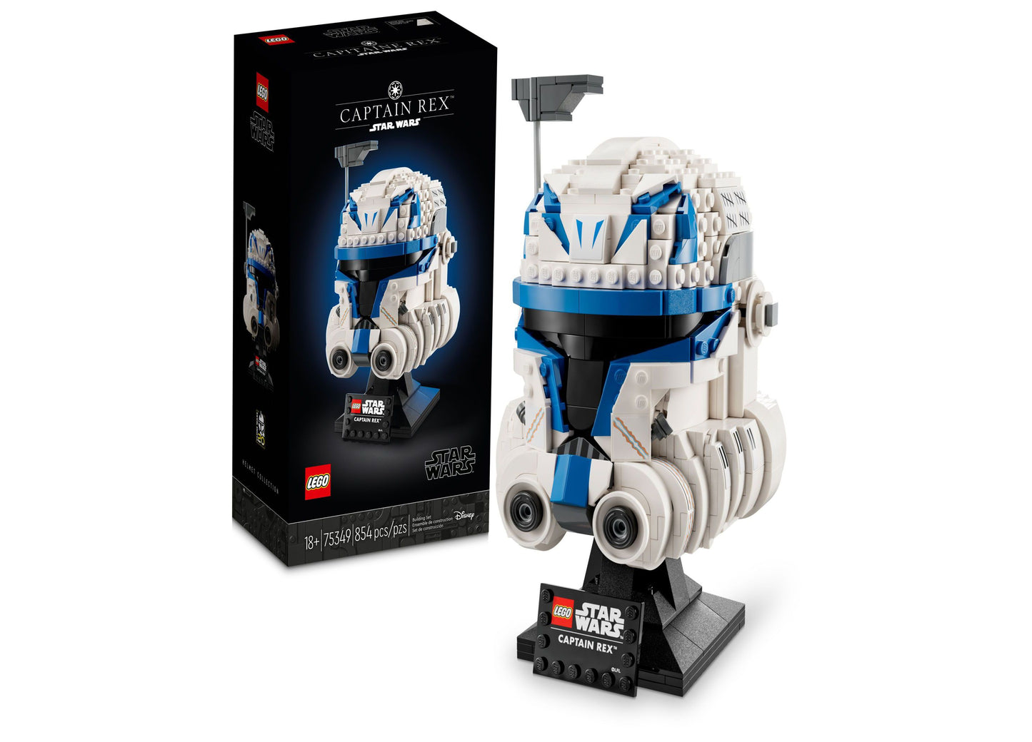 LEGO® Star Wars 75349 Captain Rex Helmet  Toy Building Set