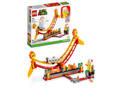 LEGO® Super Mario Lava Wave Ride Expansion Set 71416 Building Set, 218 Pieces