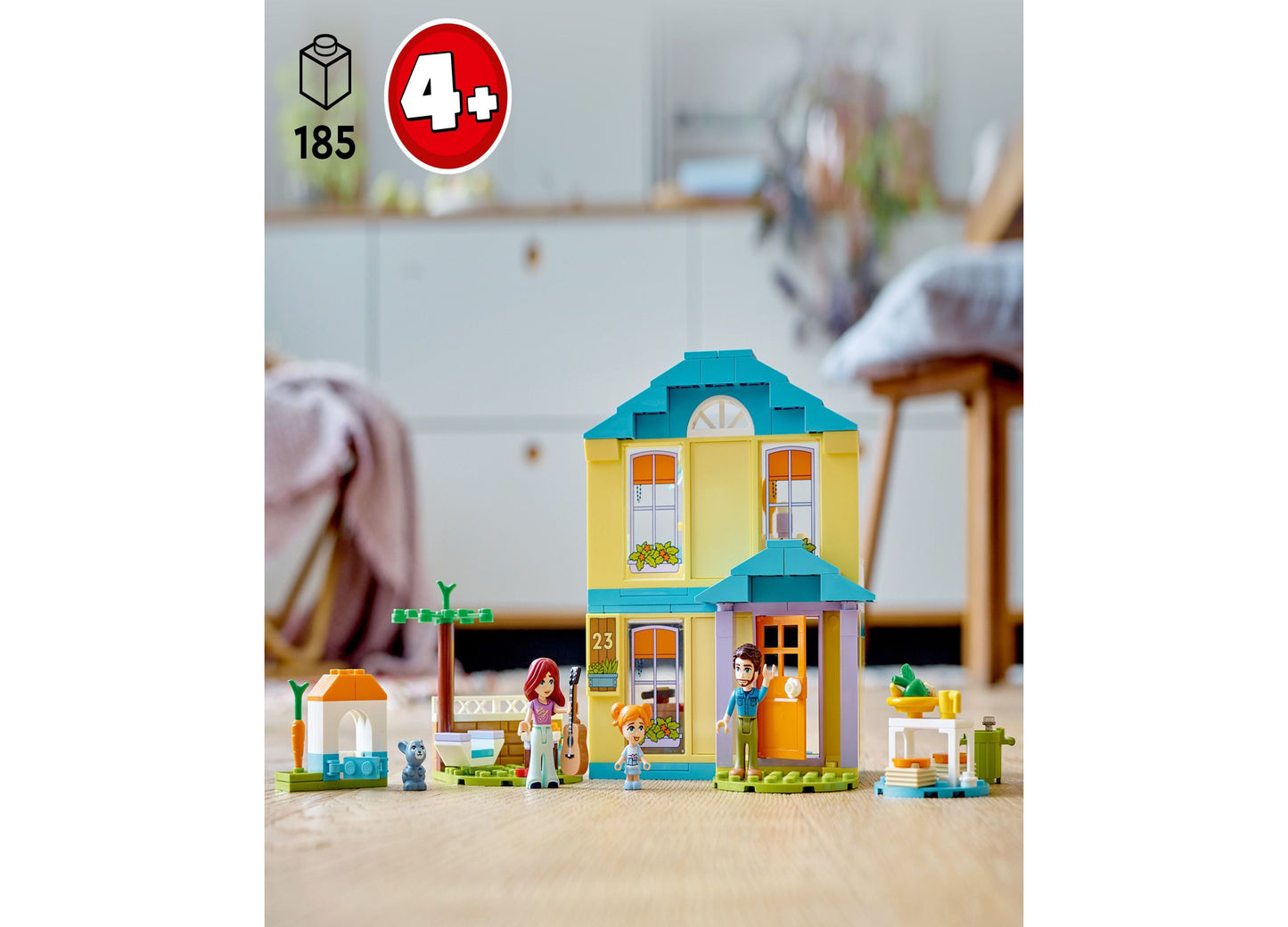 LEGO Friends Paisley's House 41724 Building Set - Mini-Dolls & Bunny