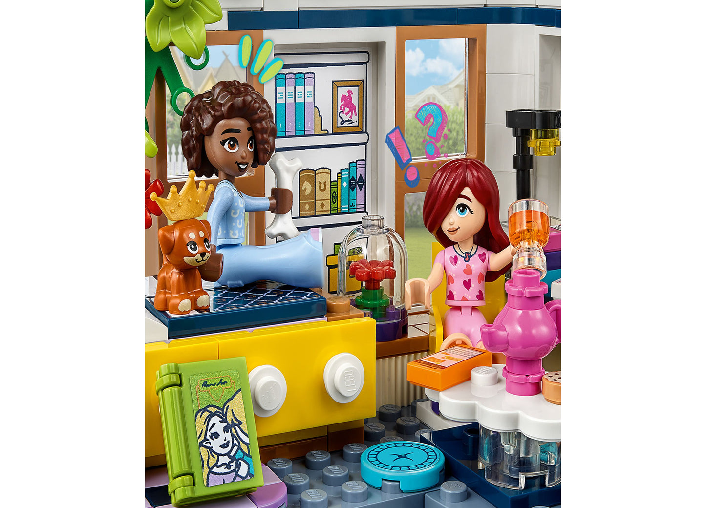 LEGO Friends 209-Piece Aliya's Room Building Set with Mini-Dolls and Accessories