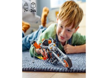 LEGO® Super Heroes Marvel Ghost Rider Mech & Bike 76245 Toy Building Set with Ghost Rider Minifigure