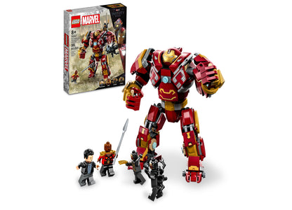 LEGO® Super Heroes Marvel 76247 The Hulkbuster: The Battle of Wakanda Toy Building Set with Bruce Banner, Okoye & 2 Outriders Minifigures