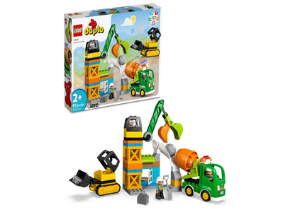 LEGO DUPLO Town Construction Site 10990 Interactive Building Set (61 Pieces)