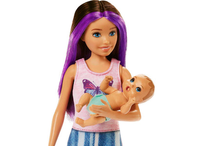 Barbie Skipper Babysitters Inc. Doll and Playset - Bedtime Adventure