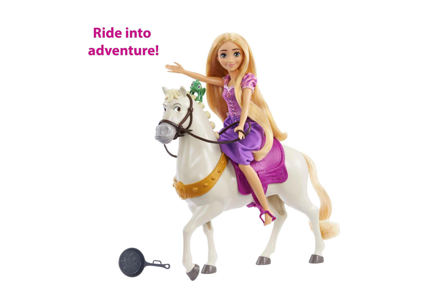 Disney Princess - Rapunzel Doll with Horse Maximus and Accessories