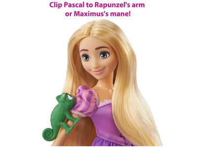 Disney Princess - Rapunzel Doll with Horse Maximus and Accessories