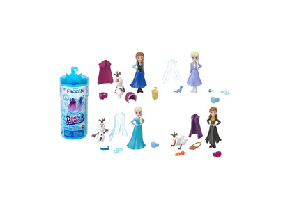 Disney Princess Frozen Snow Color Reveal Doll with Magical Surprises