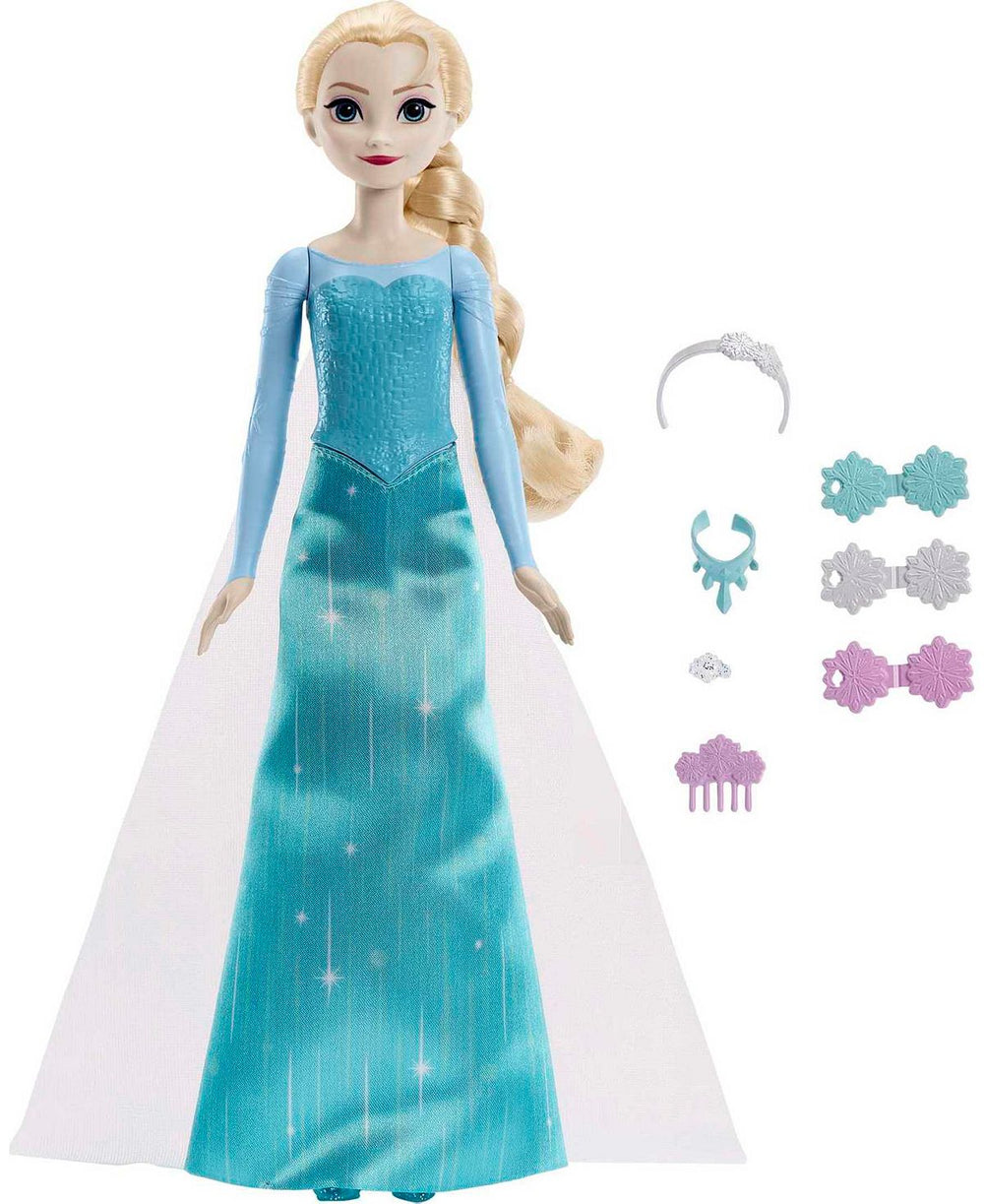 Disney Princess Frozen - Getting Ready Elsa Fashion Doll with Accessories