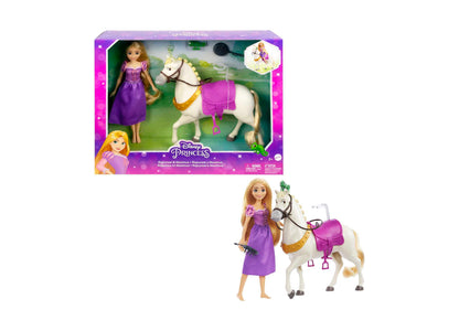 Disney Princess - Rapunzel Doll with Horse Maximus and Accessories