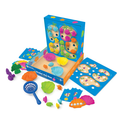 Learning Resources Under the Sea Sorting Set - Educational Math and Sorting Skills Toy