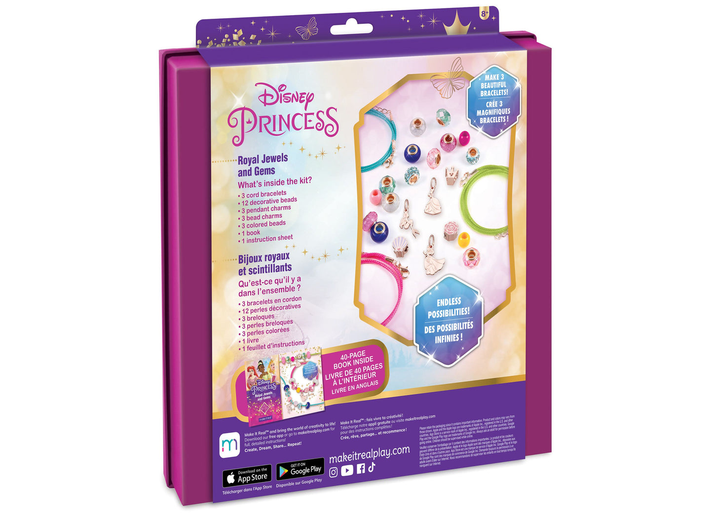 Make It Real Disney Princess Moana Inspired Jewelry Making Kit