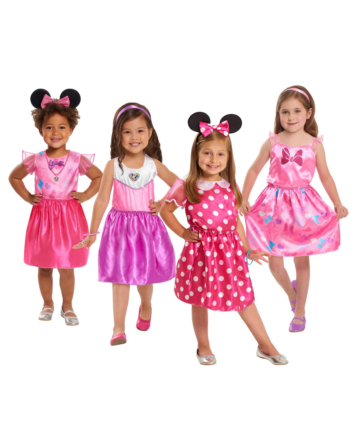 Disney Junior Minnie Mouse Bowdazzling Dress Up Trunk Set, 21 Pieces