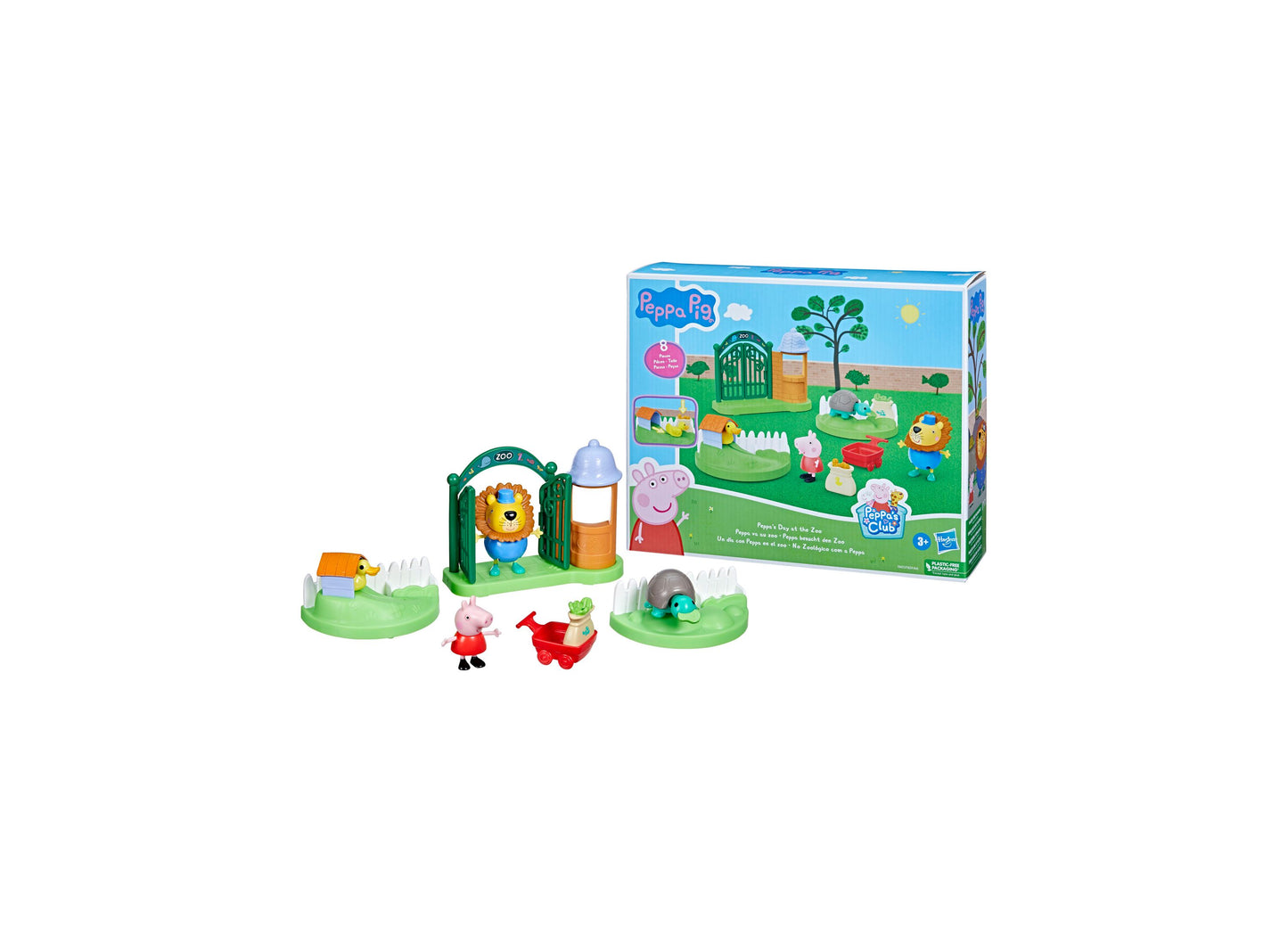 Peppa Pig Peppa's Day at The Zoo Playset