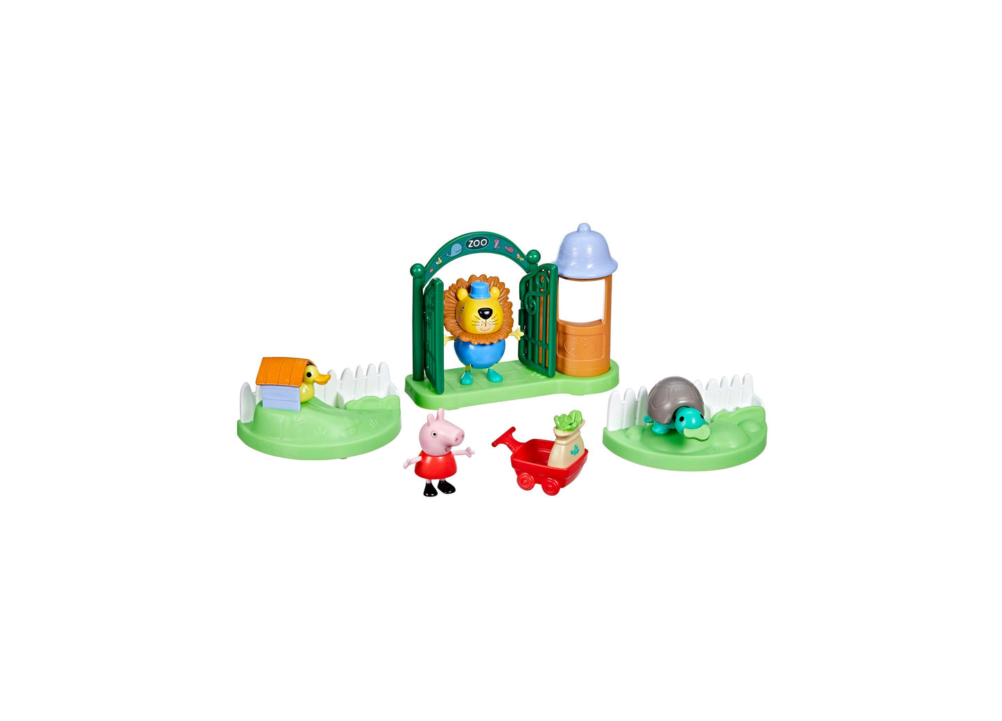 Peppa Pig Peppa's Day at The Zoo Playset