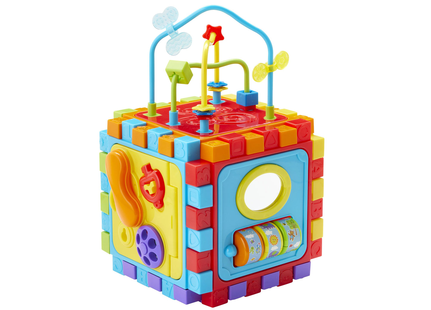 Imaginarium 6-Way Activity Cube - Multicolor - Educational Toy for Toddlers