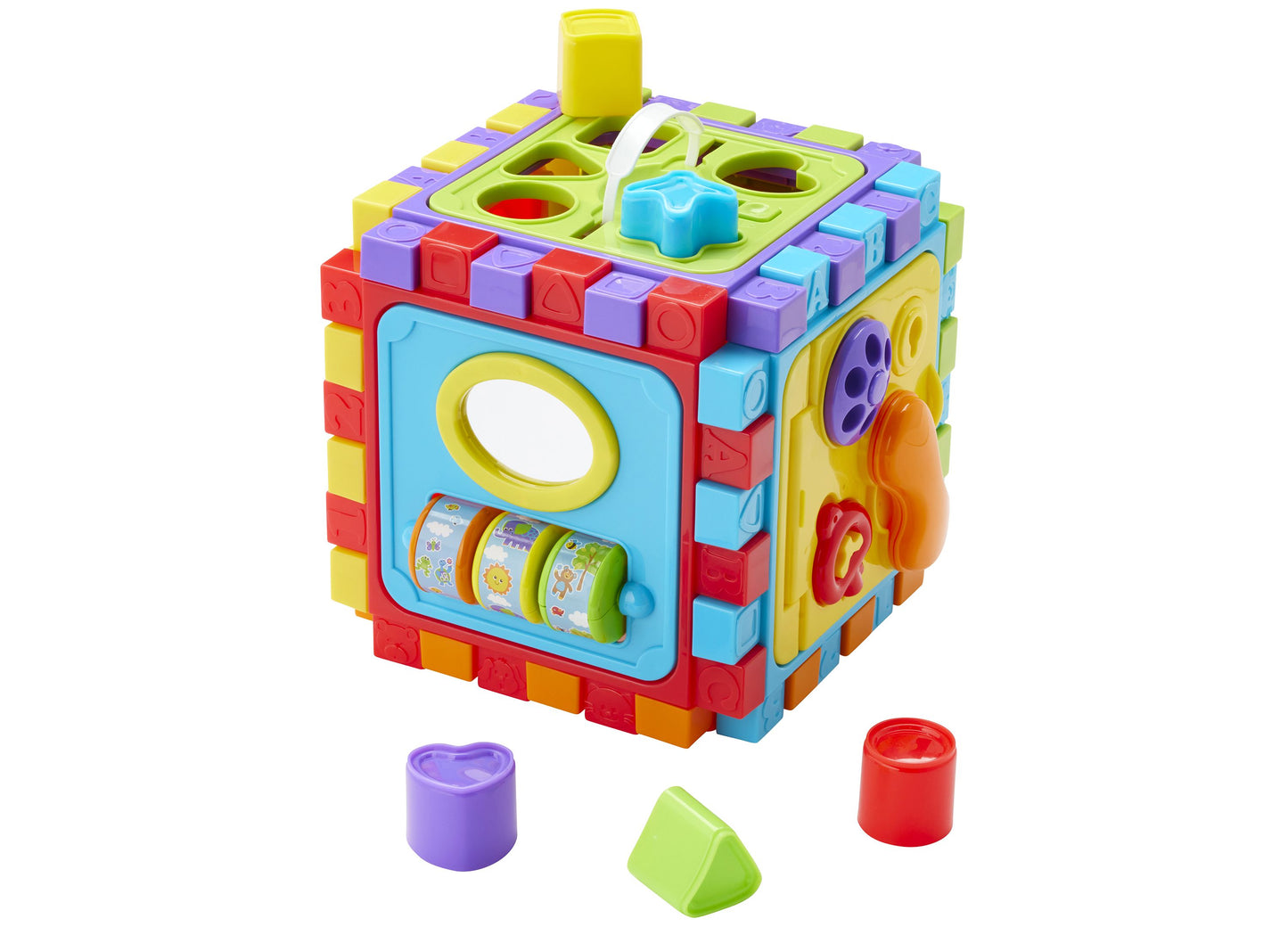 Imaginarium 6-Way Activity Cube - Multicolor - Educational Toy for Toddlers