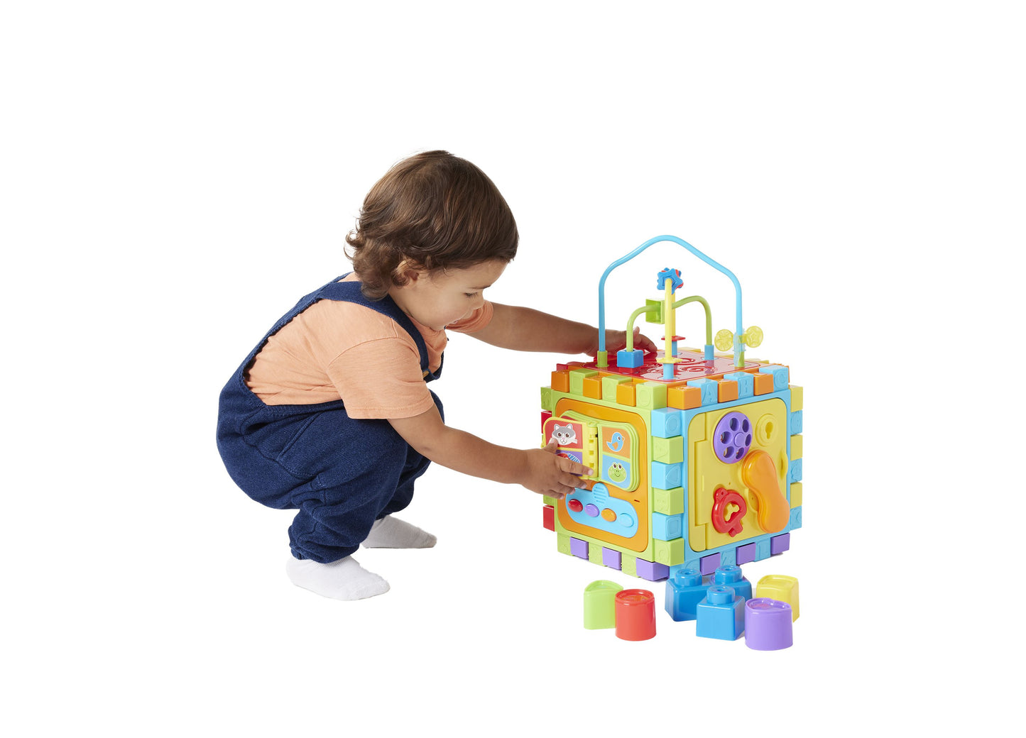 Imaginarium 6-Way Activity Cube - Multicolor - Educational Toy for Toddlers