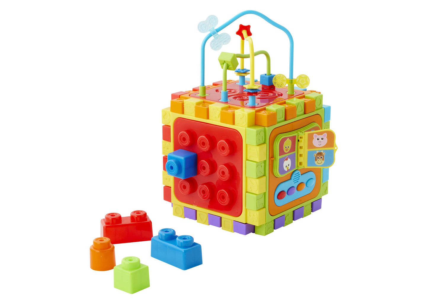 Imaginarium 6-Way Activity Cube - Multicolor - Educational Toy for Toddlers