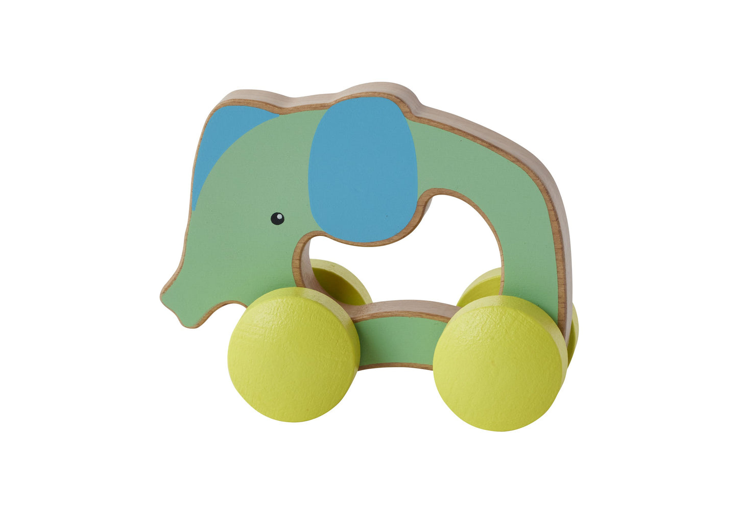 Imaginarium Wooden Baby Rattle and Roll Set - Colorful Play Toys