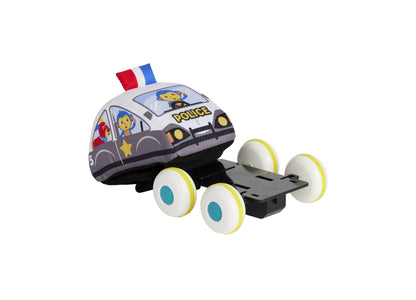 Imaginarium 3-Piece Pull and Go Vehicle Set: Fire Truck, Police, and Ambulance