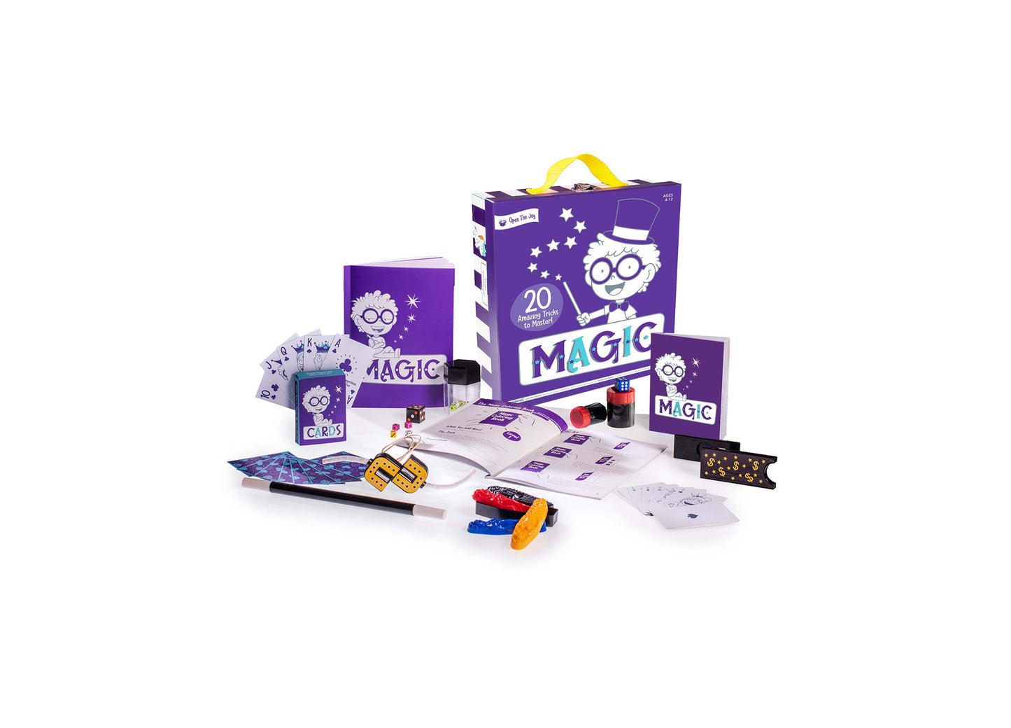 Open The Joy Magic Activity Kit - 20+ Tricks Set