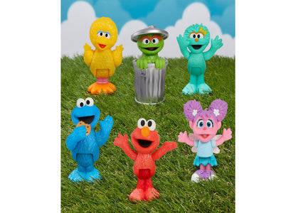 Sesame Street Neighborhood Friends 6-Piece Poseable Figurines Set