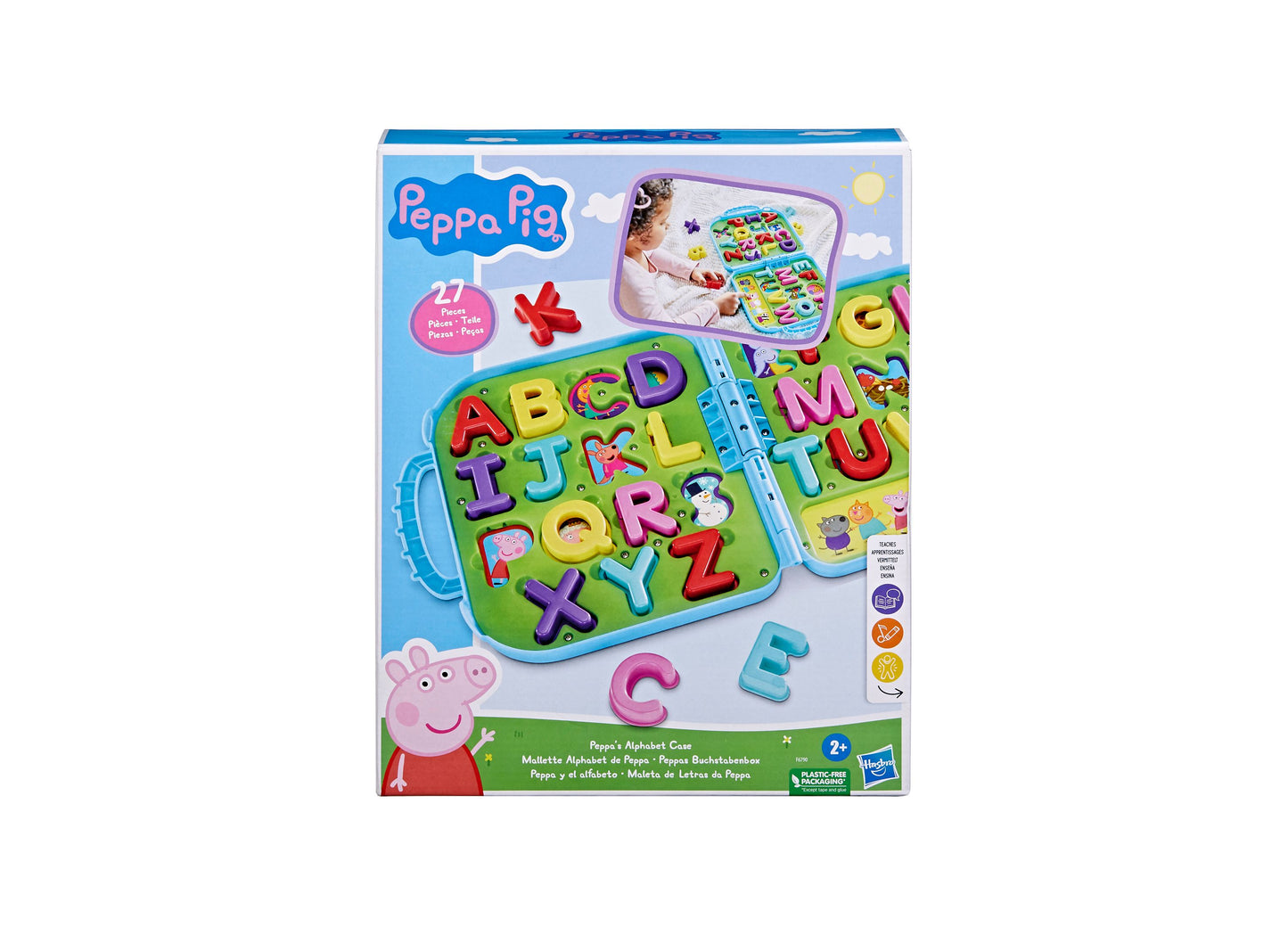 Peppa Pig - Peppa's Alphabet Case - Interactive Educational Toy