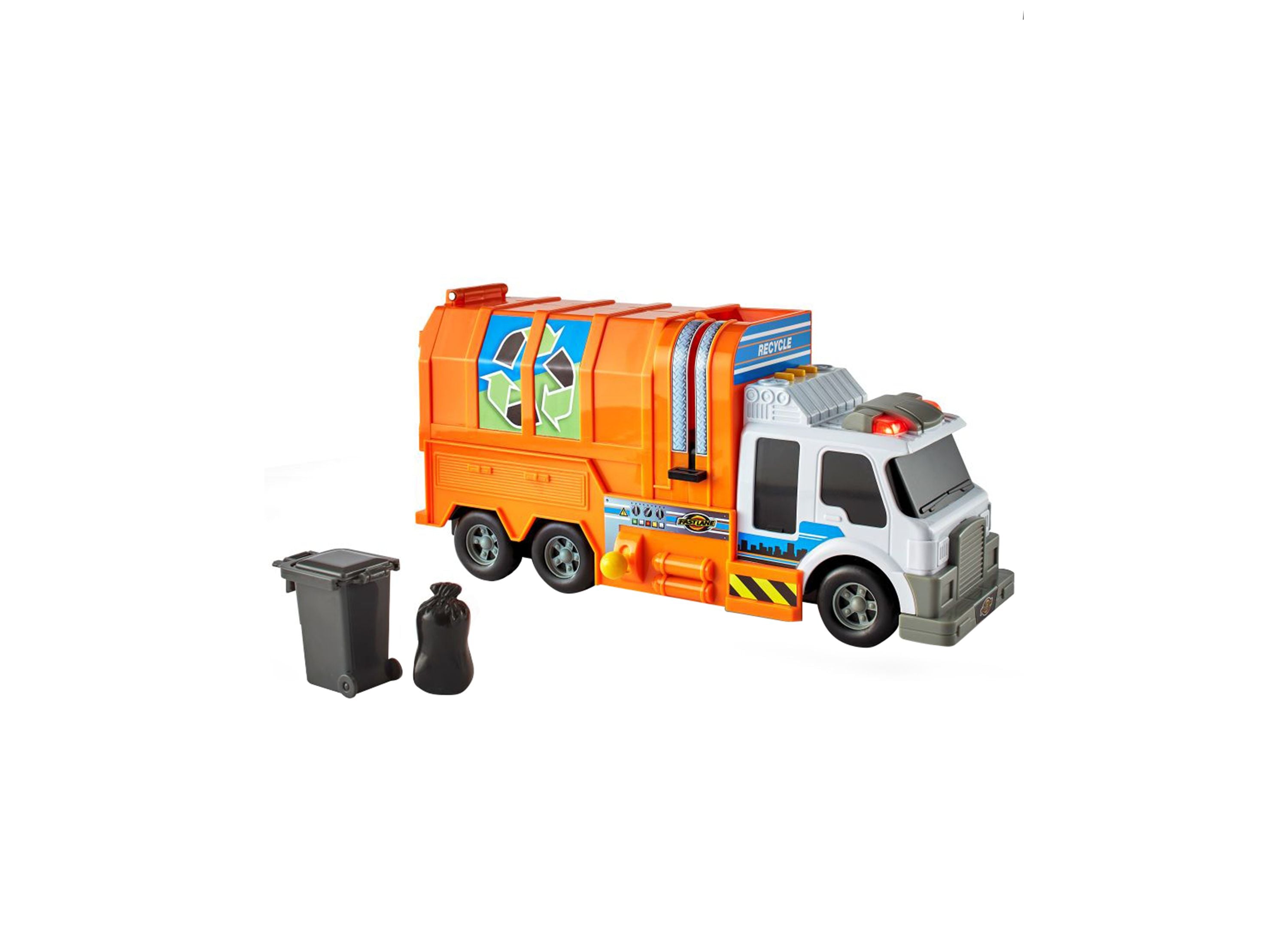 Fast lane recycling truck on sale