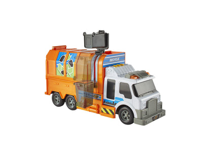 Fast Lane Light & Sound Recycling Garbage Truck with Accessories