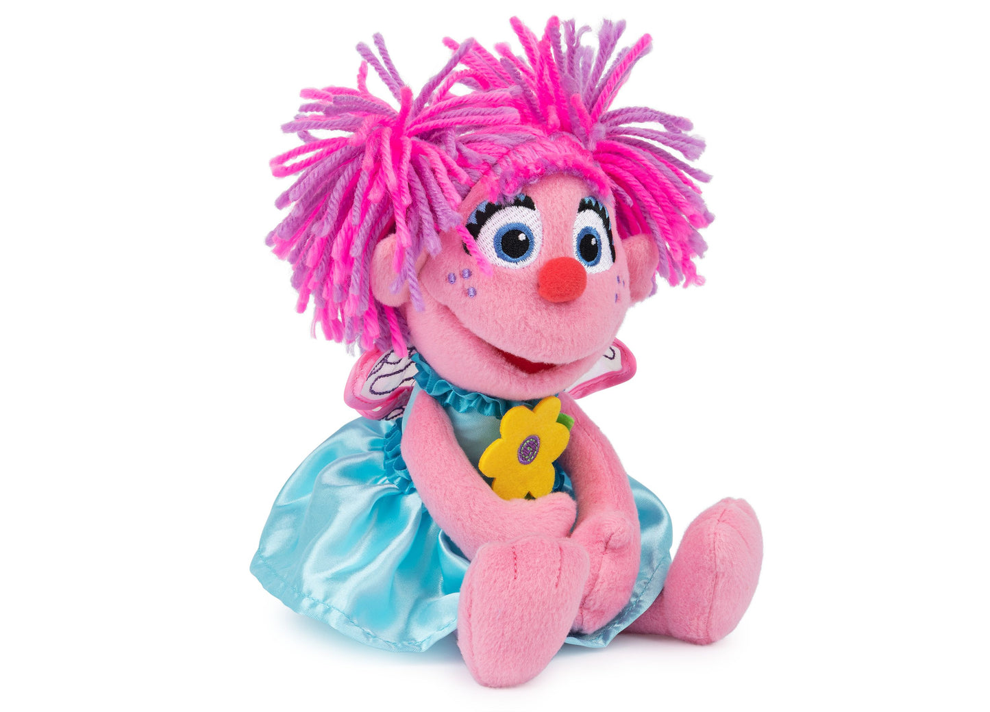 GUND Abby Cadabby 11 inch Plush with Iridescent Wings and Flower