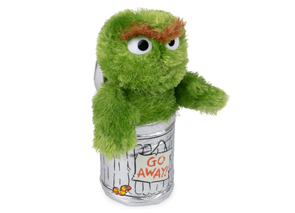 GUND Sesame Street 10 inch Oscar the Grouch Plush with Slimey