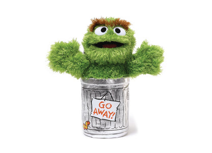 GUND Sesame Street 10 inch Oscar the Grouch Plush with Slimey