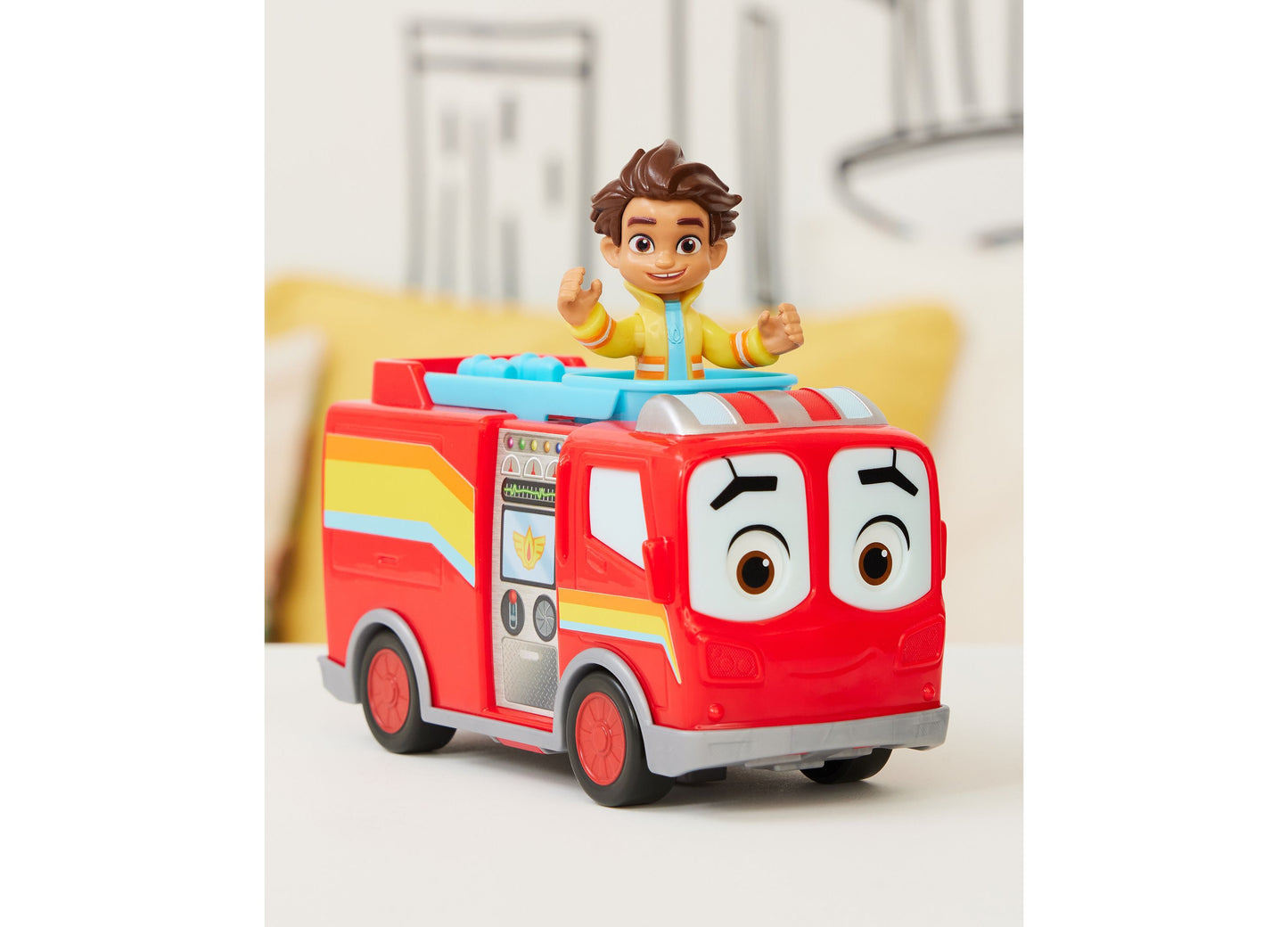 Disney Junior Firebuds Bo and Flash Fire Truck Playset