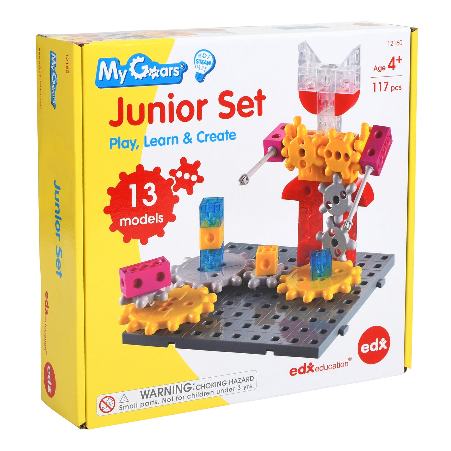 edxeducation My Gears - Junior Set - Interactive STEM Learning Toy